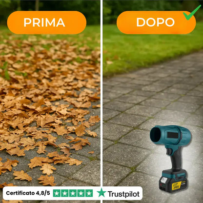 Soffiatore Senza Fili Potente – Compatto, Leggero e Ultra Performante