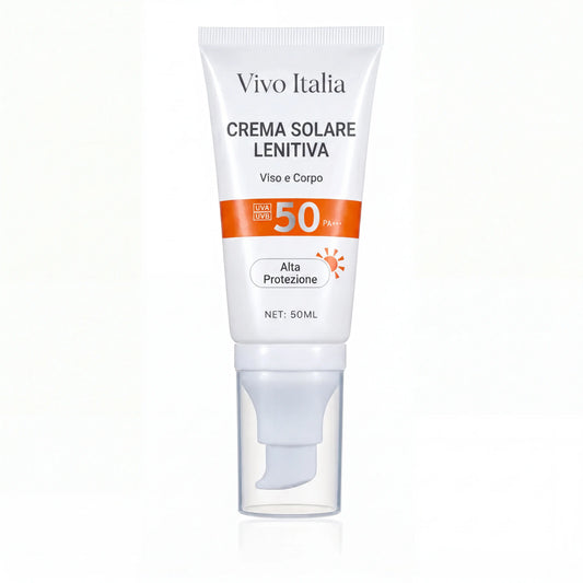 Crema Solare Lenitiva SPF50