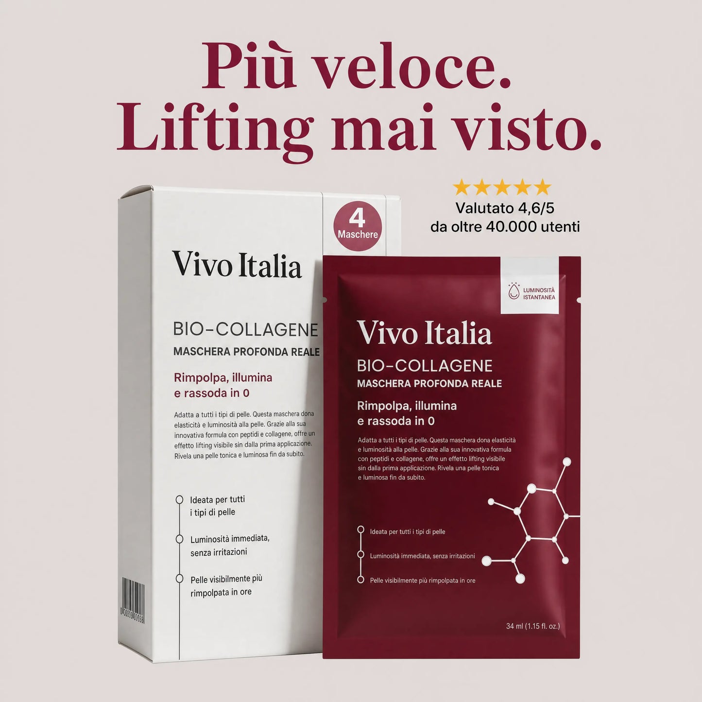 Maschera Bio-Collagene