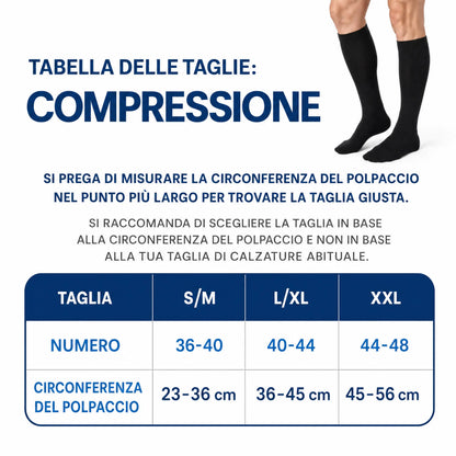 Calze a Compressione Cerniera
