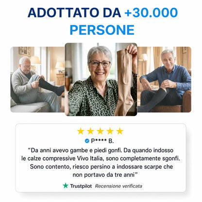 Calze a Compressione Cerniera