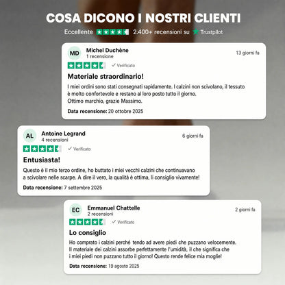 Calzini Premium Medi in Fibra di Bambù