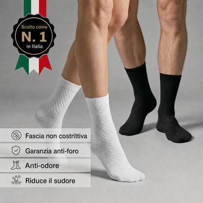 Calzini Premium Medi in Fibra di Bambù