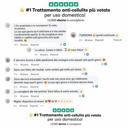 Dispositivo 4-in-1 trattamento cellulite