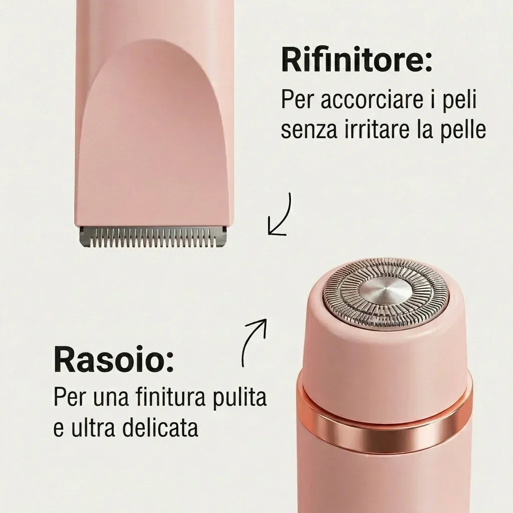 Rasoio 2 in 1 per bikini e corpo